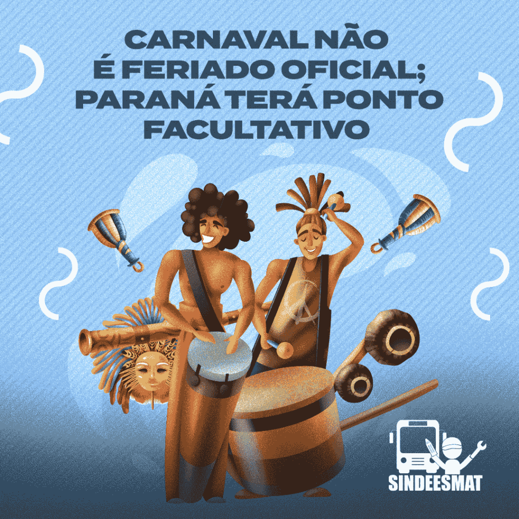 Carnaval não é feriado oficial; Paraná terá ponto facultativo